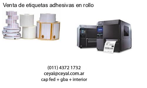 Venta de etiquetas adhesivas en rollo