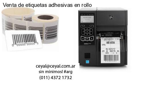 Venta de etiquetas adhesivas en rollo
