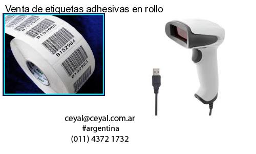 Venta de etiquetas adhesivas en rollo