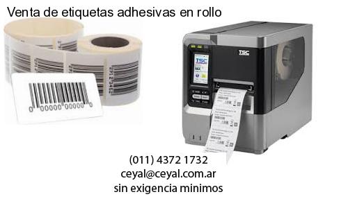 Venta de etiquetas adhesivas en rollo