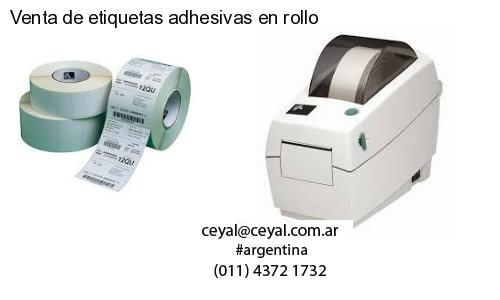 Venta de etiquetas adhesivas en rollo