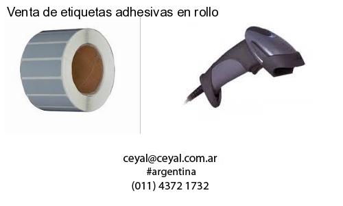 Venta de etiquetas adhesivas en rollo