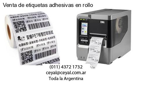 Venta de etiquetas adhesivas en rollo