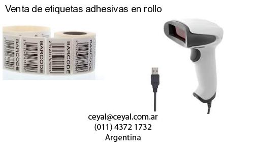 Venta de etiquetas adhesivas en rollo