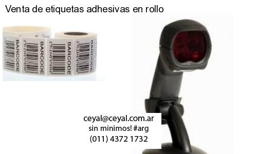Venta de etiquetas adhesivas en rollo