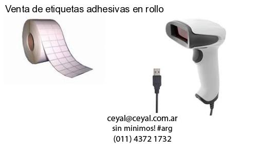 Venta de etiquetas adhesivas en rollo