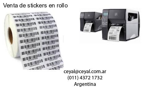 Venta de stickers en rollo