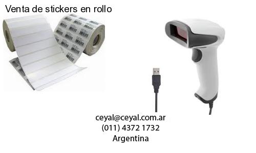 Venta de stickers en rollo
