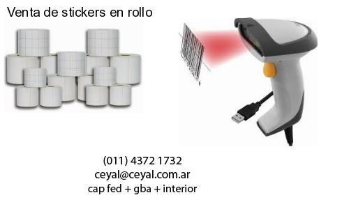 Venta de stickers en rollo