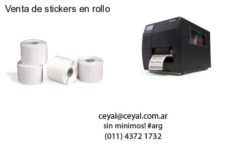 Venta de stickers en rollo