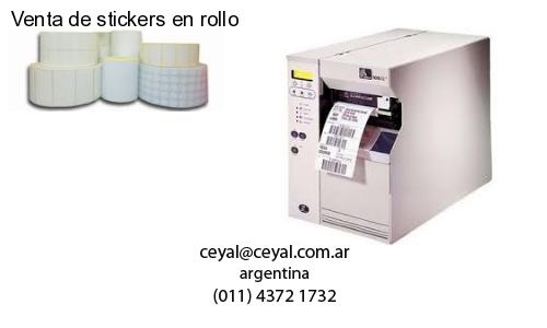 Venta de stickers en rollo
