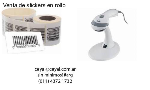 Venta de stickers en rollo