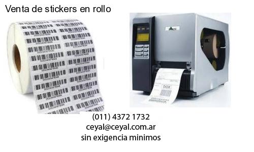 Venta de stickers en rollo