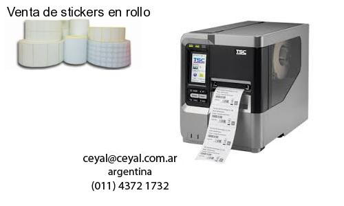 Venta de stickers en rollo
