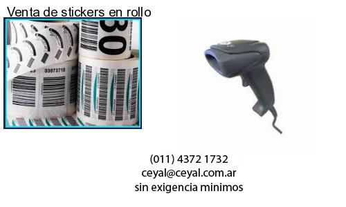 Venta de stickers en rollo