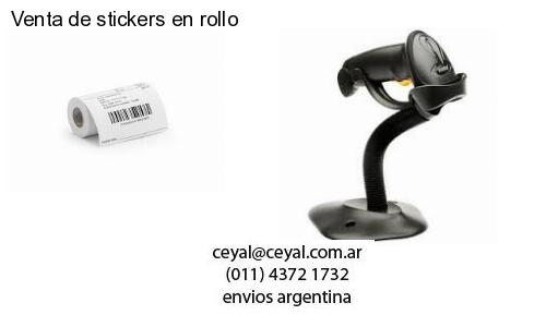 Venta de stickers en rollo