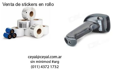 Venta de stickers en rollo