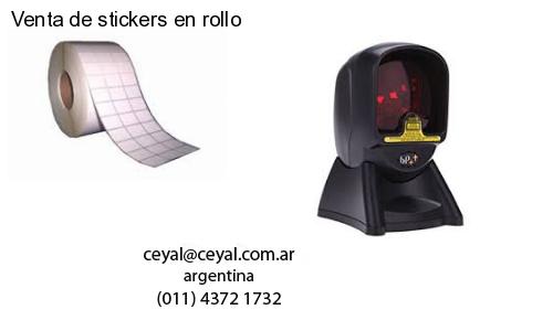 Venta de stickers en rollo