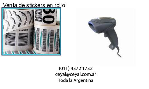 Venta de stickers en rollo