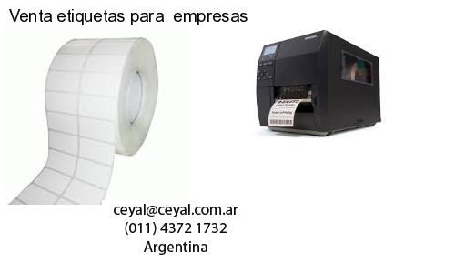 Venta etiquetas para  empresas