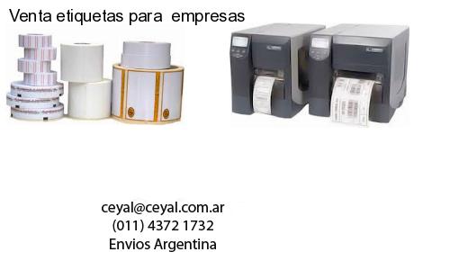 Venta etiquetas para  empresas