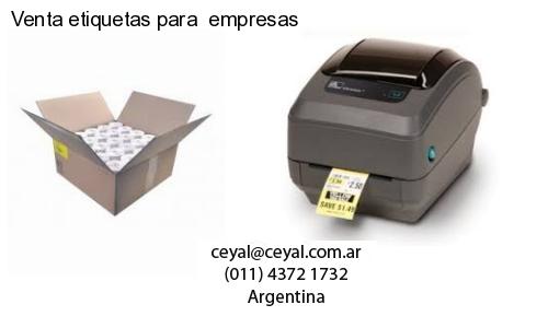 Venta etiquetas para  empresas