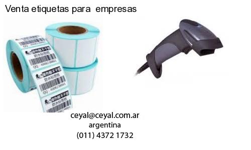 Venta etiquetas para  empresas