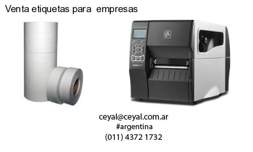Venta etiquetas para  empresas