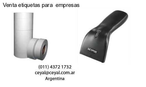 Venta etiquetas para  empresas