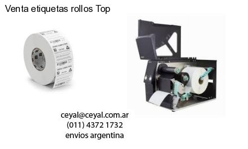 Venta etiquetas rollos Top