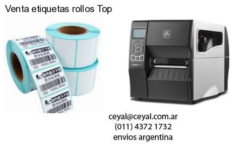 Venta etiquetas rollos Top