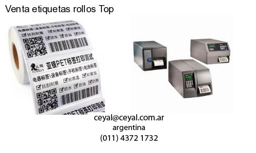Venta etiquetas rollos Top