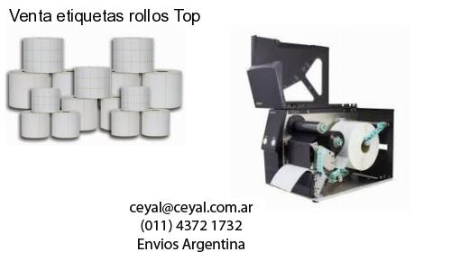 Venta etiquetas rollos Top