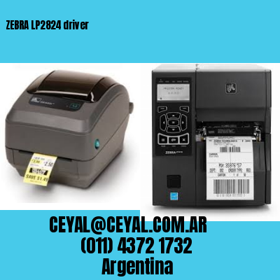 ZEBRA LP2824 driver
