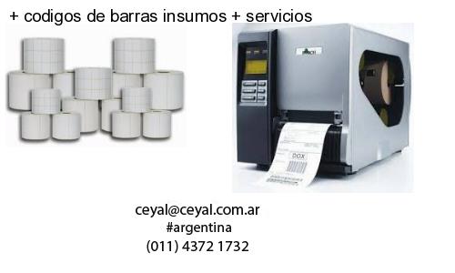 codigos de barras insumos   servicios