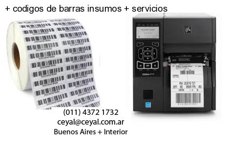   codigos de barras insumos   servicios
