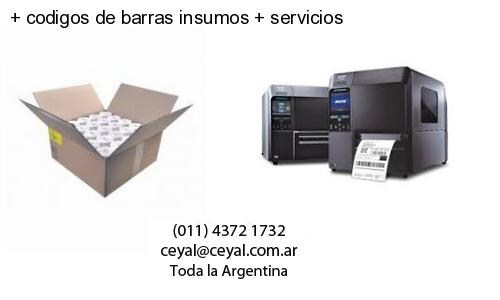   codigos de barras insumos   servicios