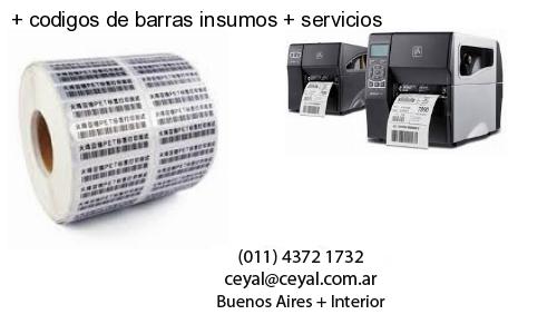   codigos de barras insumos   servicios