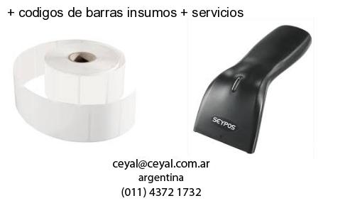   codigos de barras insumos   servicios
