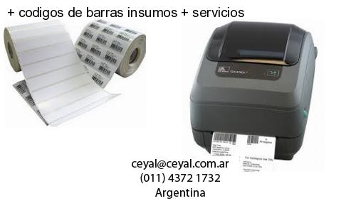   codigos de barras insumos   servicios