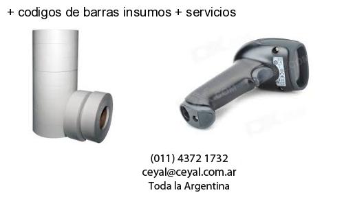   codigos de barras insumos   servicios