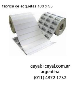 fabrica de etiquetas 100 x 55