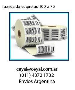 fabrica de etiquetas 100 x 75