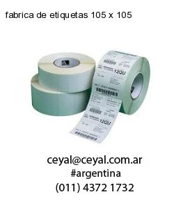 fabrica de etiquetas 105 x 105