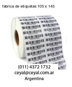 fabrica de etiquetas 105 x 145