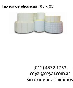 fabrica de etiquetas 105 x 65