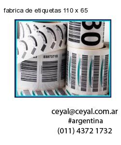 fabrica de etiquetas 110 x 65