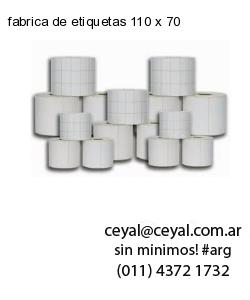 fabrica de etiquetas 110 x 70