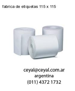 fabrica de etiquetas 115 x 115