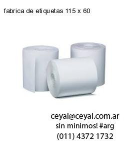fabrica de etiquetas 115 x 60